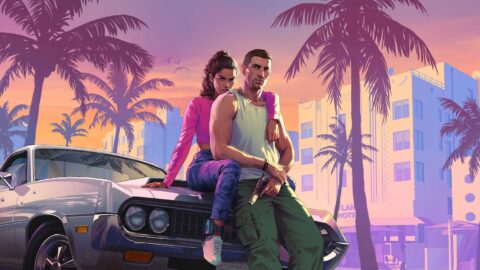 مشهد من GTA 6 يظهر فيه جيسون ولوسيا، ضمن تفاصيل GTA 6 الجديدة عن نظام المطاردة والملف الجنائي