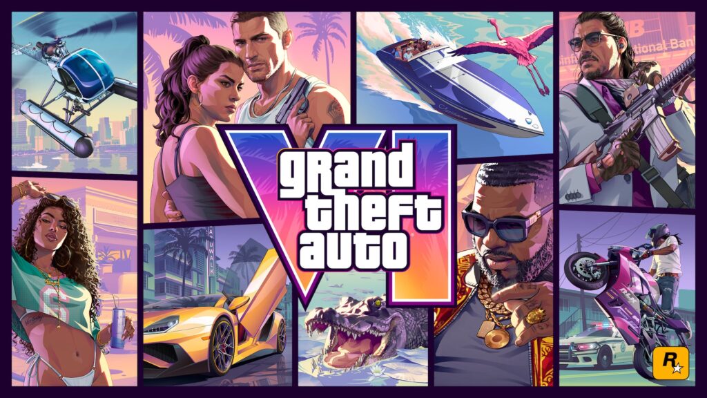 الغلاف الرسمي للعبة GTA 6 الصادرة في 19 نوفمبر 2026