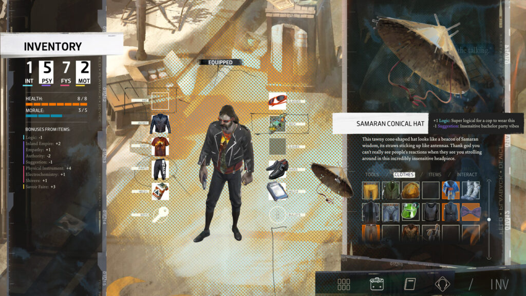 Disco Elysium من أفضل ألعاب تختيم بلا قتال