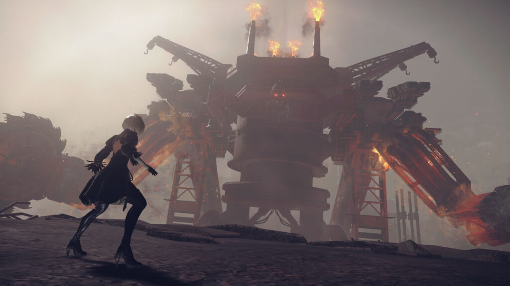 NieR: Automata من أفضل ألعاب تختيم بنهاياتها المتعدّدة