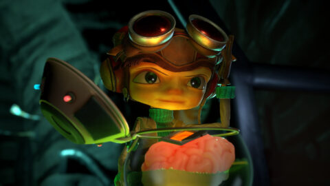 لقطة من Psychonauts 2، أبرز ألعاب الاستوديو قبل استقلال Double Fine عن إكسبوكس