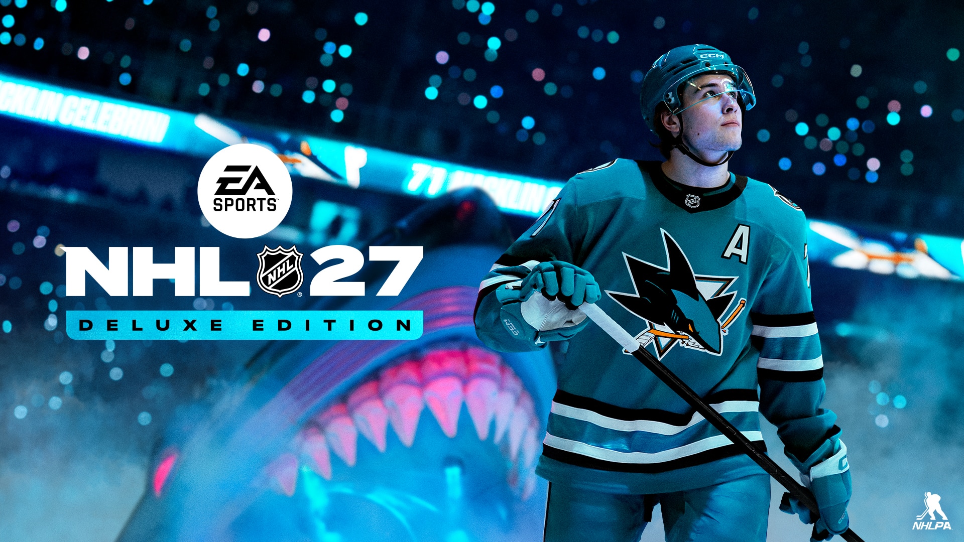 الفنّ الرسمي للعبة NHL 27 من EA Sports