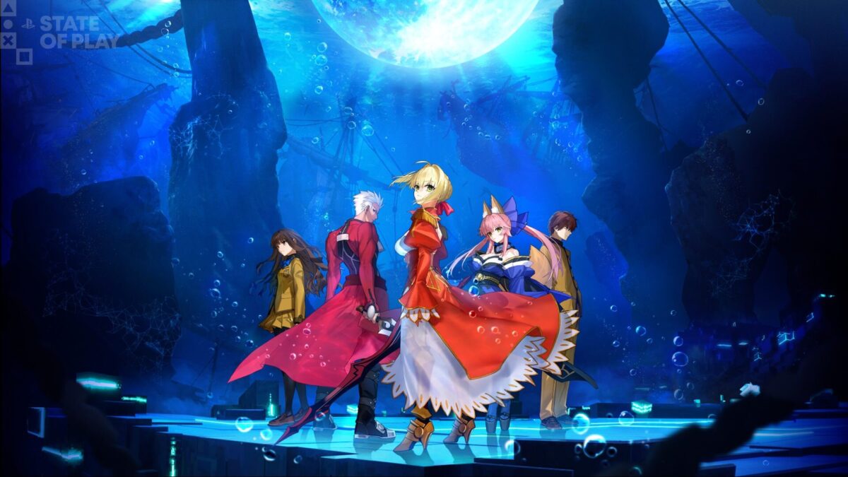 الفن الرسمي للعبة Fate/Extra Record التي تصدر في يناير 2027 على PS5 وPS4