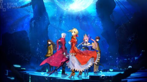 الفن الرسمي للعبة Fate/Extra Record التي تصدر في يناير 2027 على PS5 وPS4