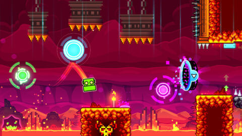 شرح لعبة Geometry Dash وطريقة التحميل والنسخة المجانية
