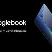 شعار فئة Googlebook من جوجل، في خبر تسريب Googlebook 15 من لينوفو