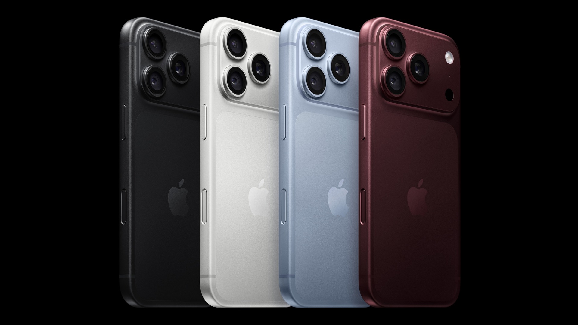 ألوان iPhone 18 Pro الأربعة: أسود وفضّي وglacier وburgundy