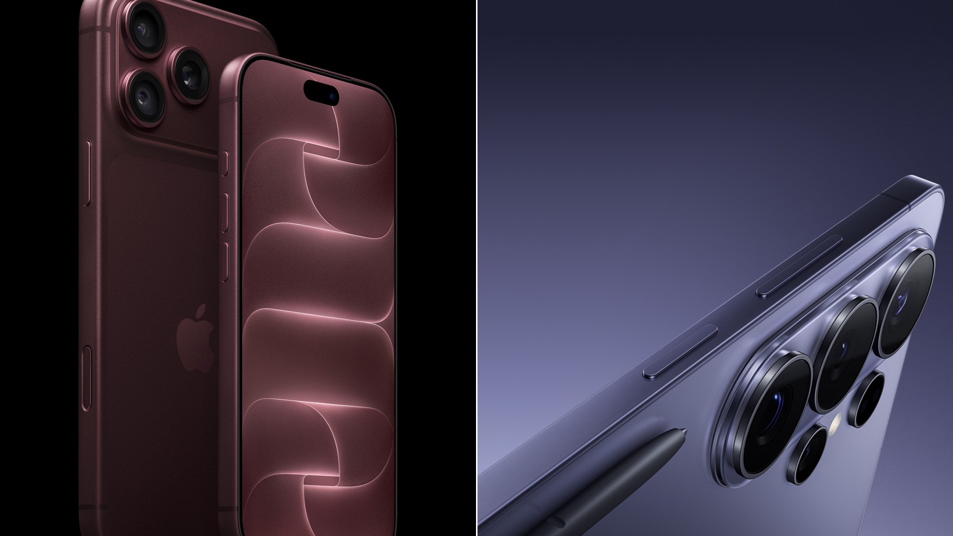 iPhone 18 Pro Max ضد Galaxy S26 Ultra في صورة مقسومة تجمع الجهازين