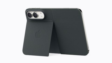 حافظة iPhone Duo Folio بمسند مدمج باللون الكحلي