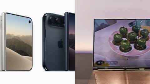 iPhone Duo vs Galaxy Z Fold8 shown side by side