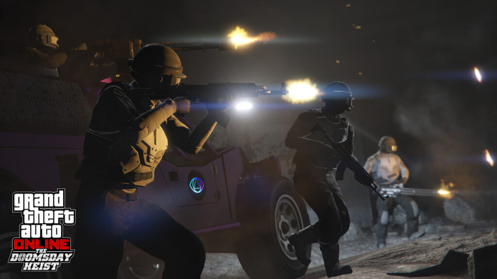 عملية سطو مسلّح في Grand Theft Auto Online