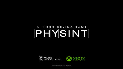 الفن الرسمي للعبة Physint بشعاري Kojima Productions وXbox