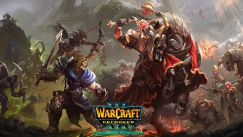 الفنّ الرسمي لحملة Forsaken Kingdom في Warcraft III Reforged